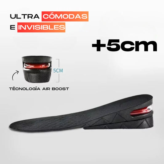 Plantillas de Aumento de Altura Invisible (Air Boost)