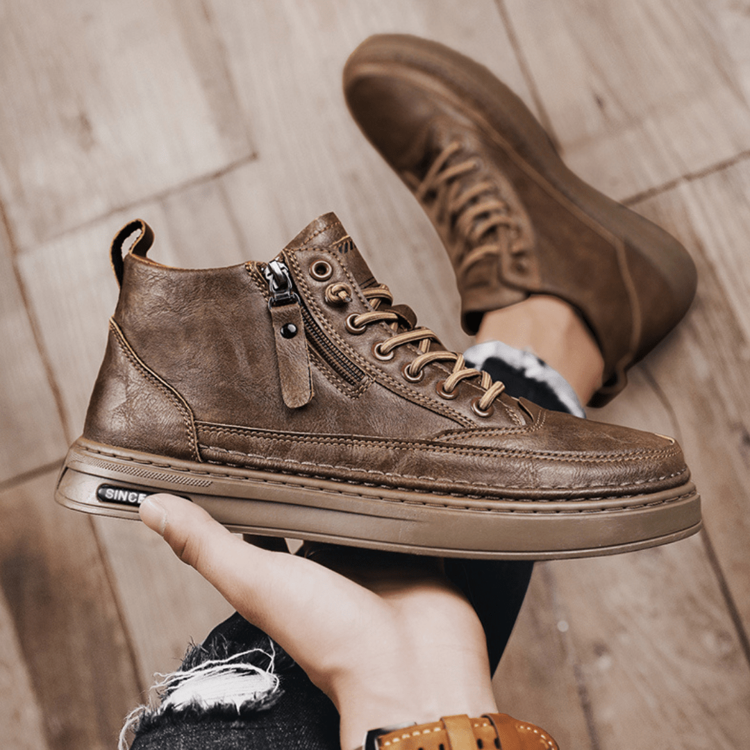 Cuero Mejores Botas De Montaña Hombre Botas De Cuero Con