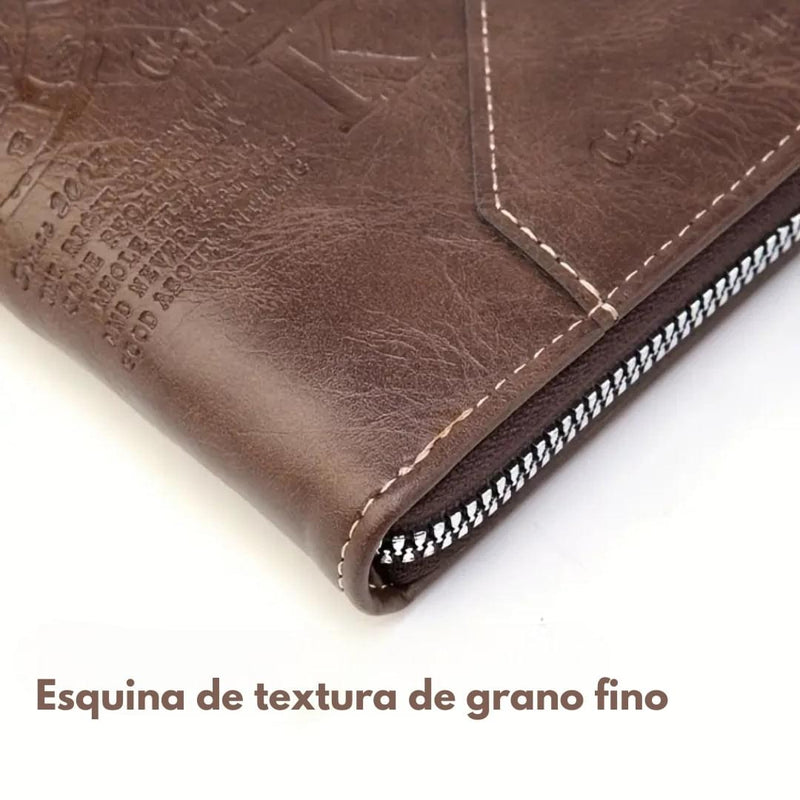 Cartera Coreana SLEEVE™ Estilo Vintage