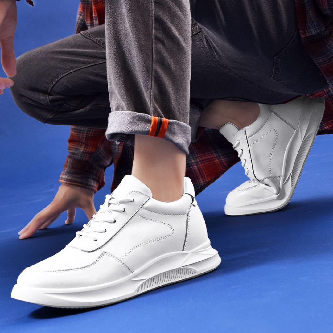 Zapatos Hombre Verano Zapatos Con Alzas Para Hombre, +7 Cm