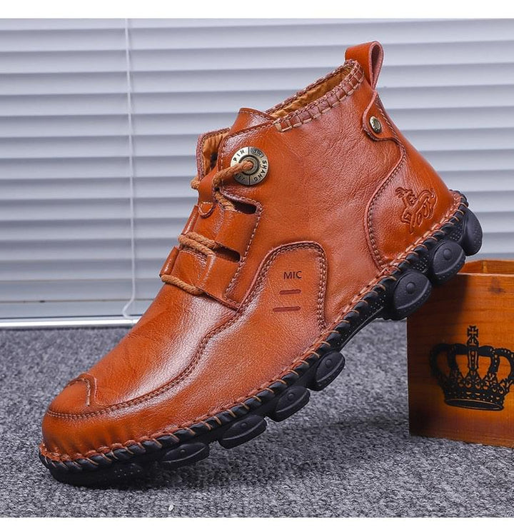 Botas de Cuero Vintage para Hombre