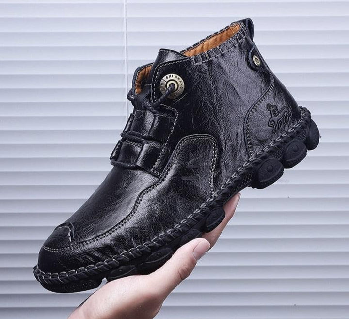 Botas de Cuero Vintage para Hombre