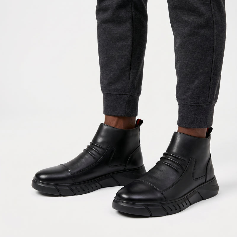 Botas de Cuero Informales para Hombre