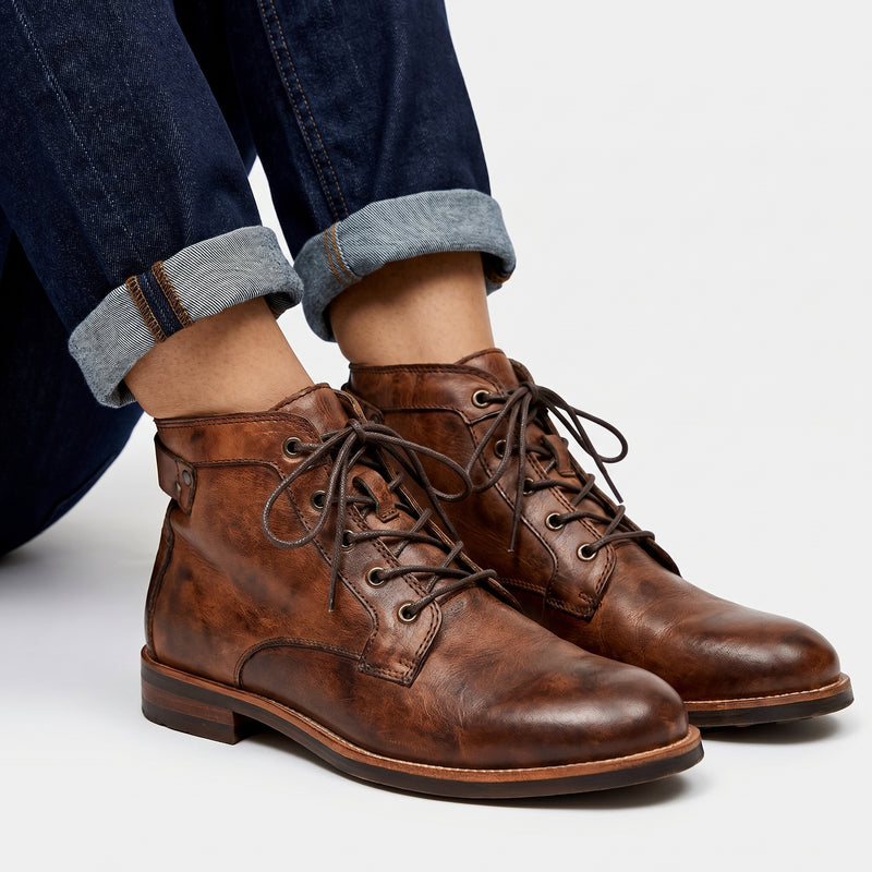 Botas de Cuero Vintage