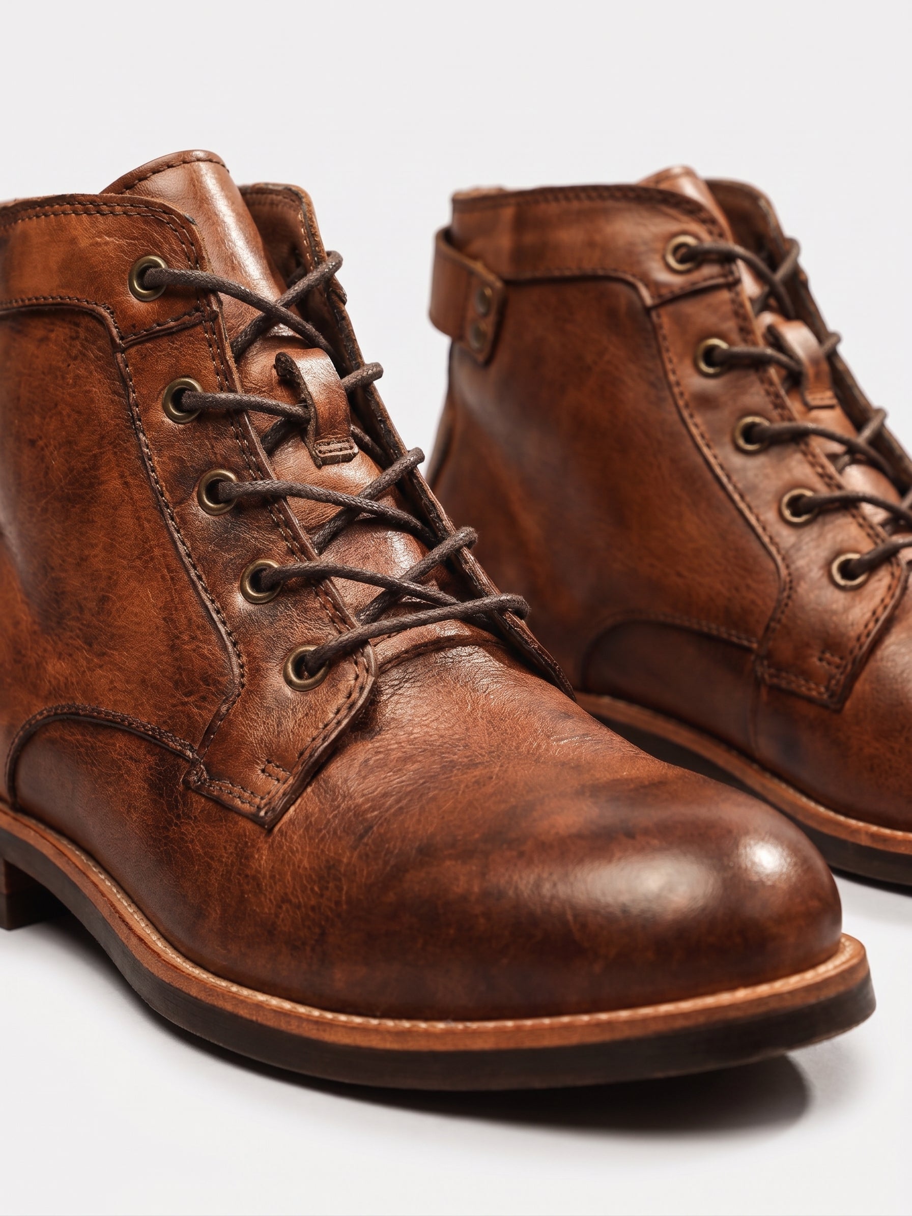 Botas de Cuero Vintage
