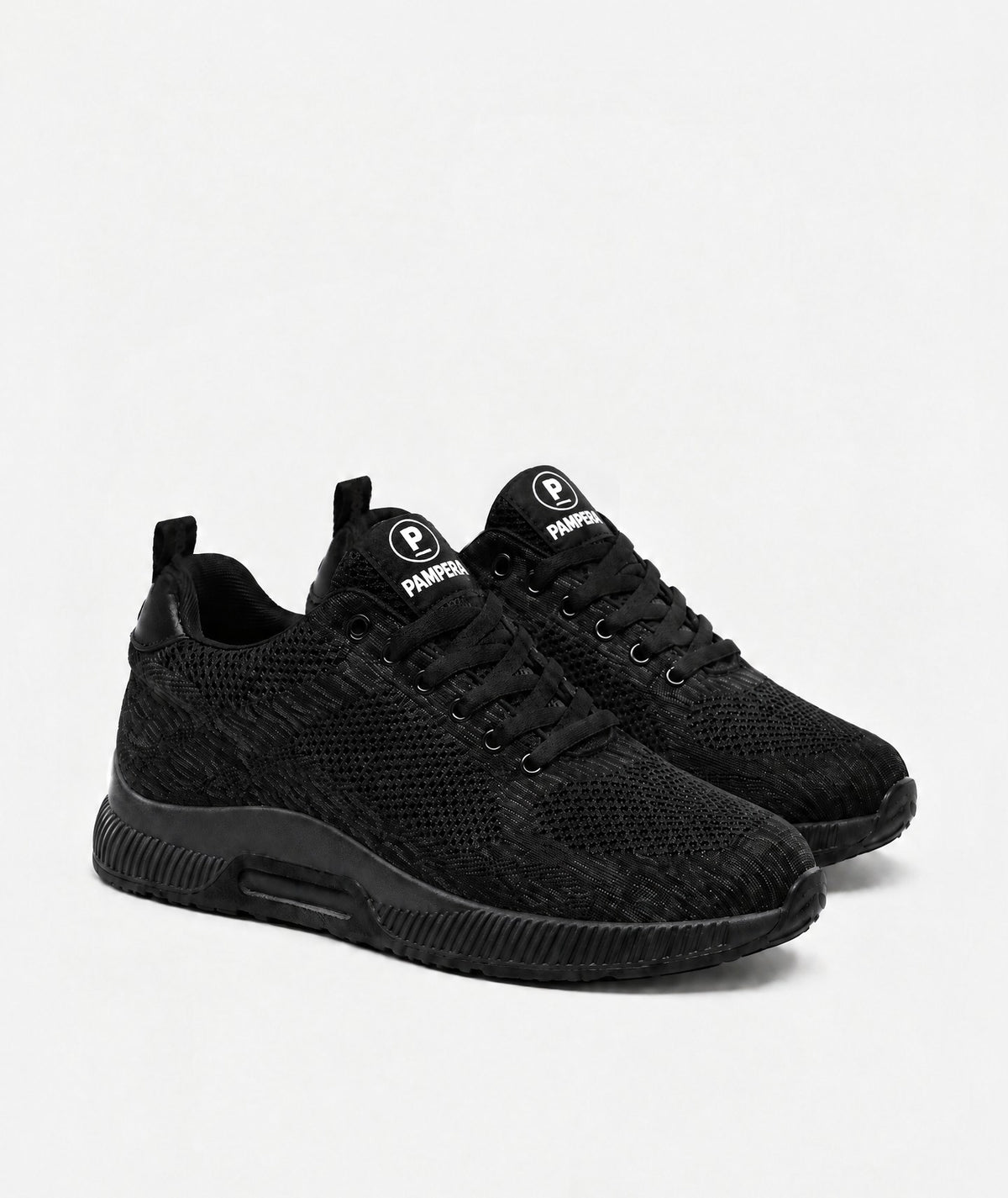 Tenis Pamper Full Black (+8cm de Altura)