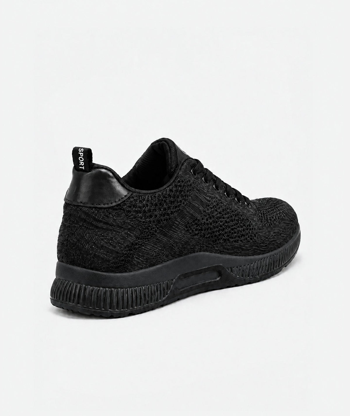Tenis Pamper Full Black (+8cm de Altura)