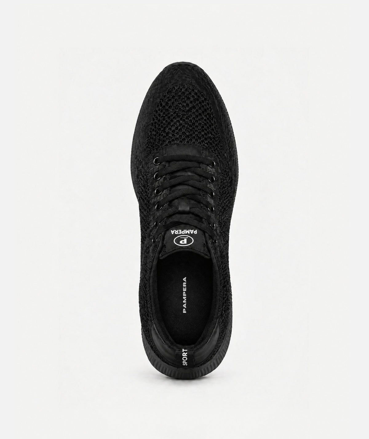 Tenis Pamper Full Black (+8cm de Altura)