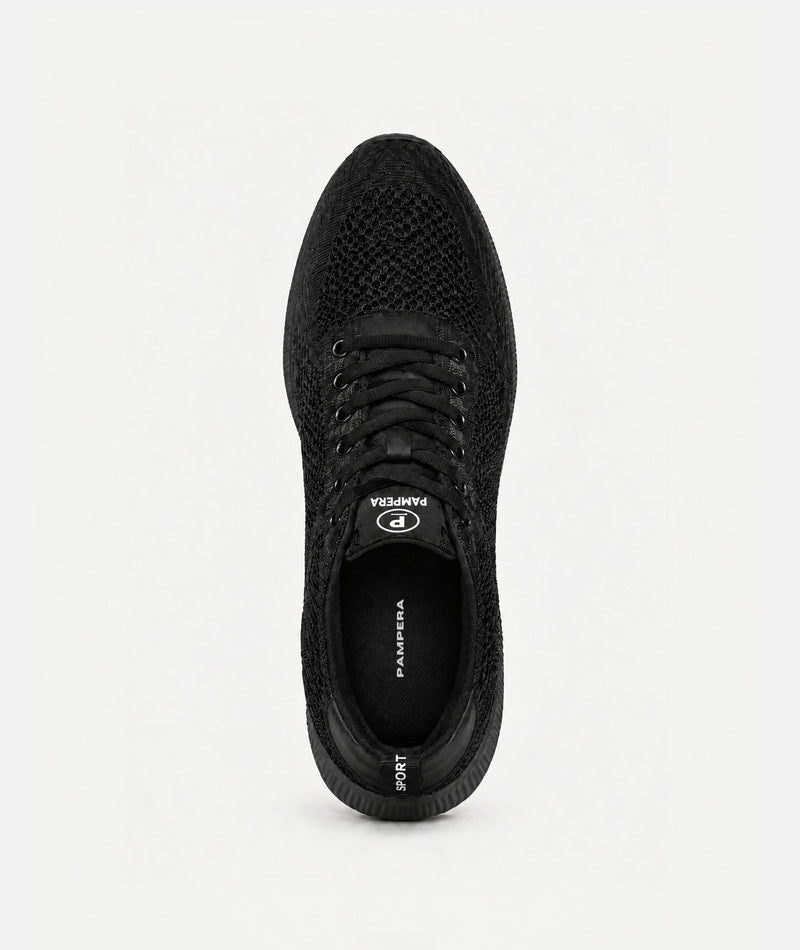 Tenis Pamper Full Black (+8cm de Altura)