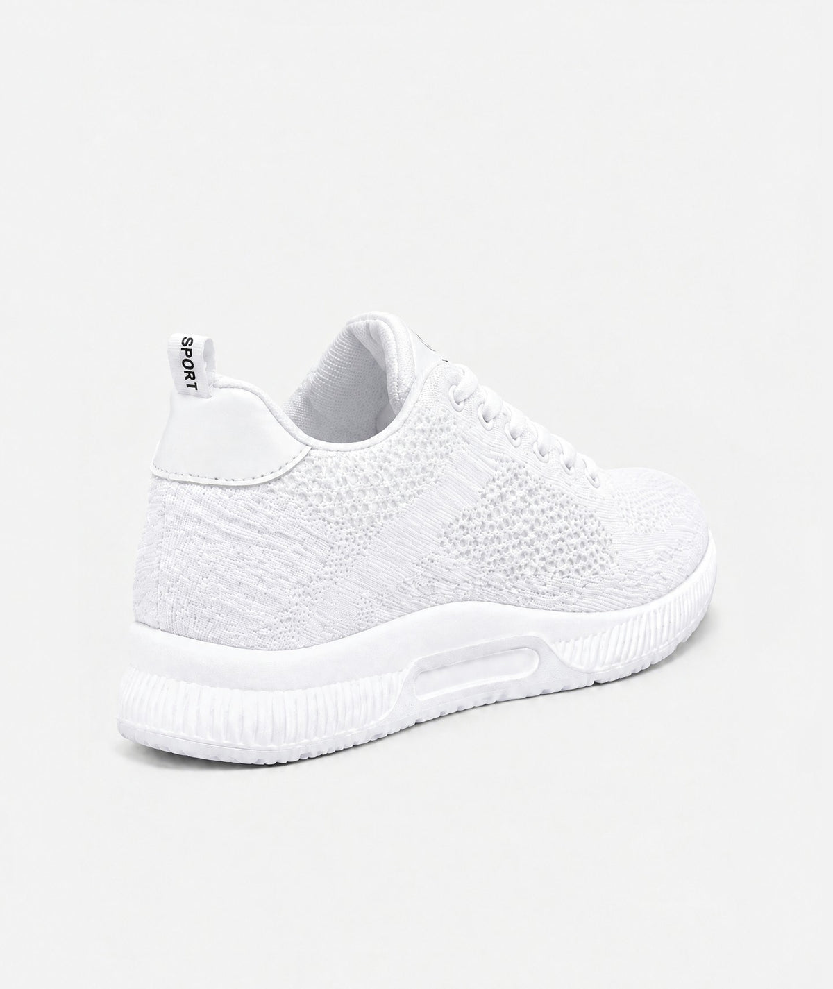 Tenis Pamper Full White (+8cm de Altura)