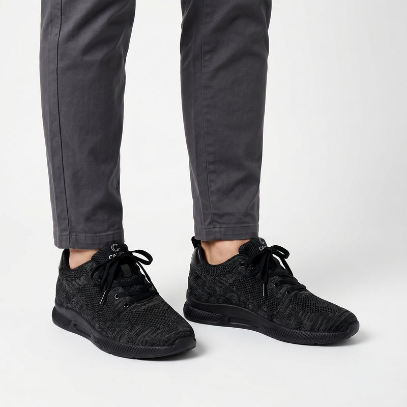 Tenis Pamper Full Black (+8cm de Altura)