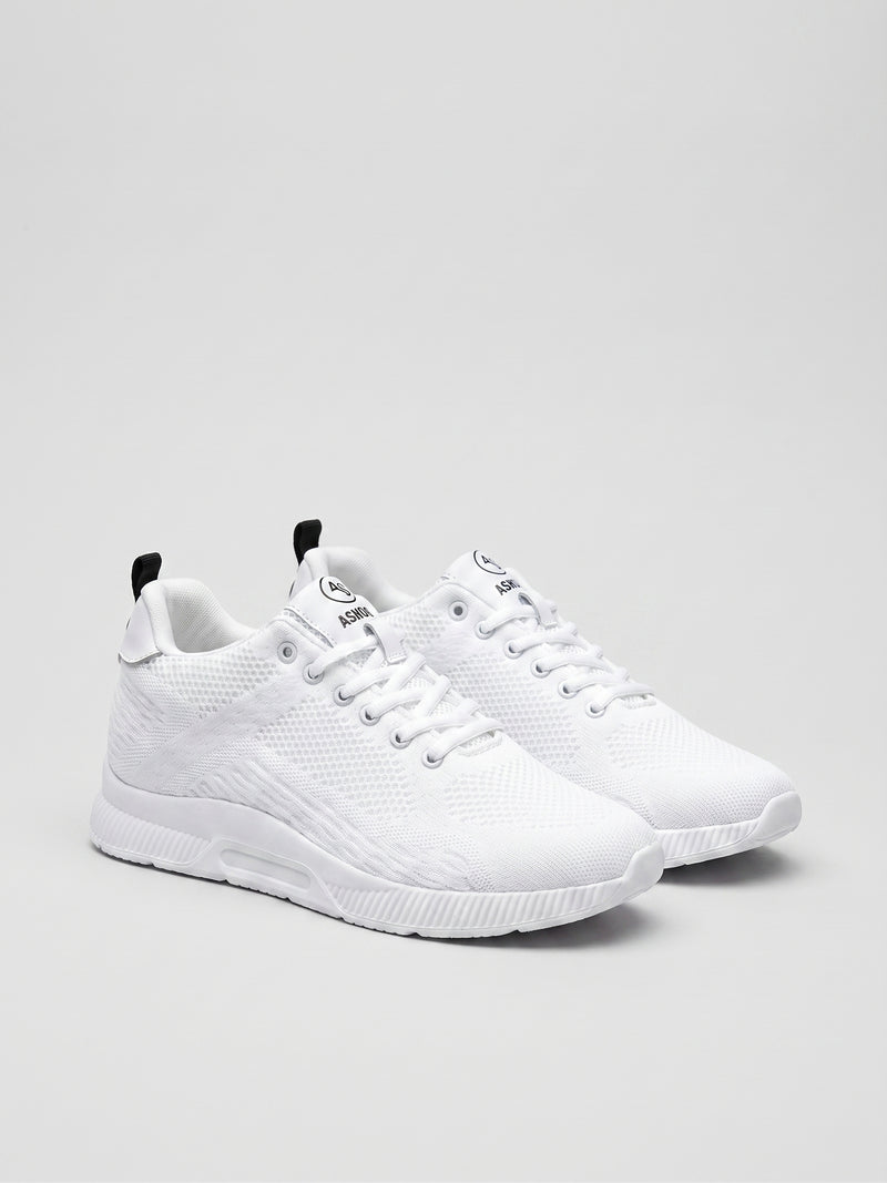 Tenis Pamper Full White (+8cm de Altura)
