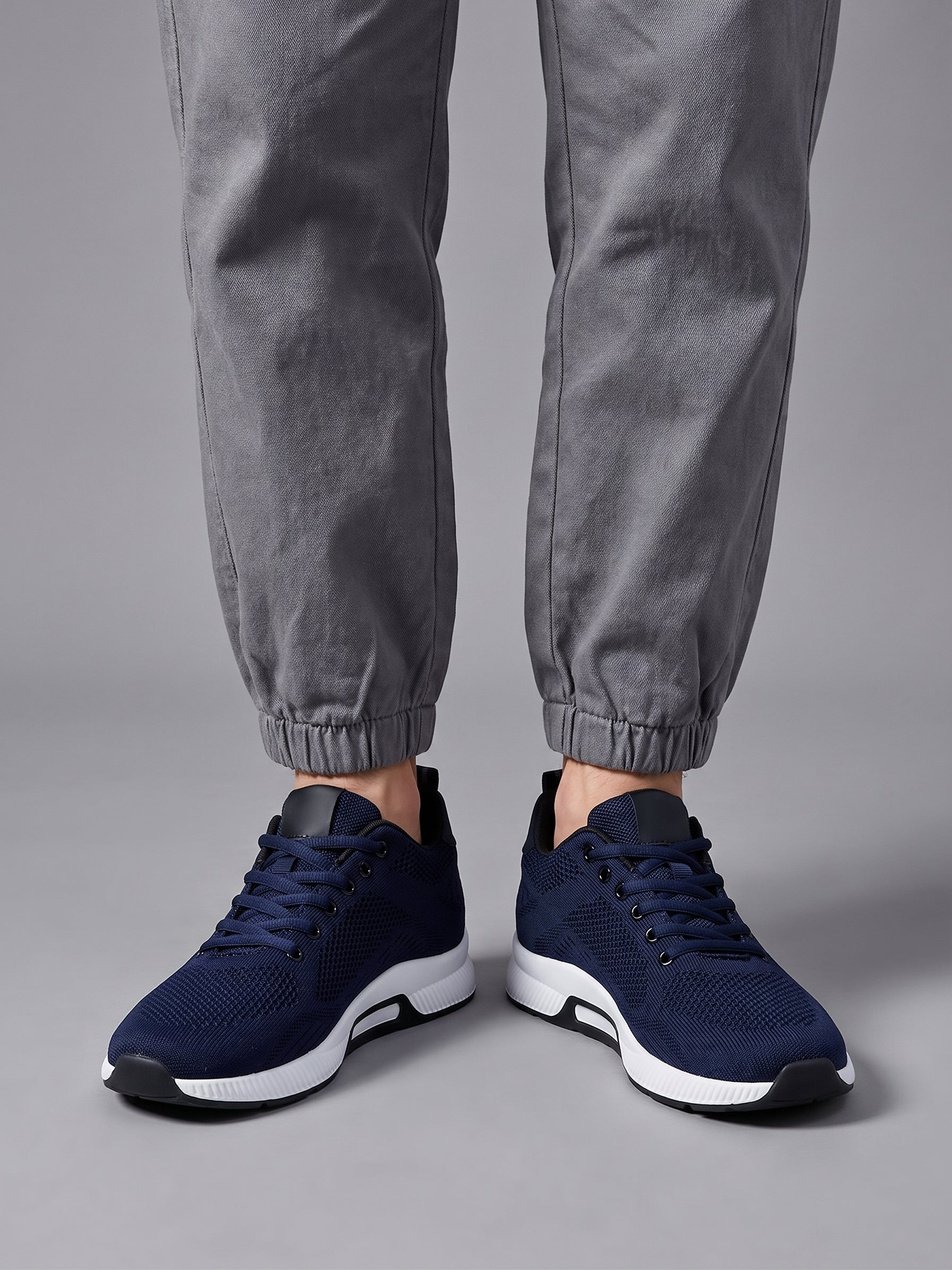 Tenis Pamper Navy (+8cm de Altura)