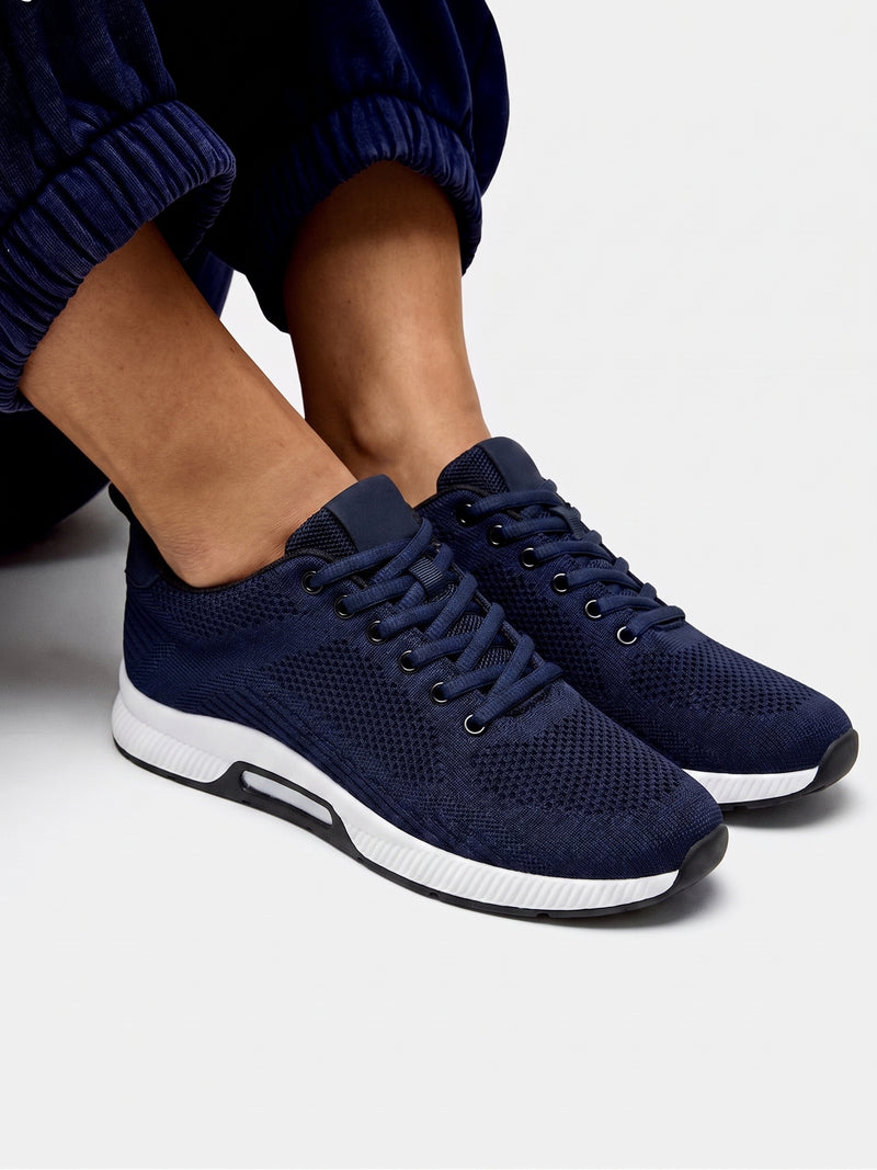 Tenis Pamper Navy (+8cm de Altura)
