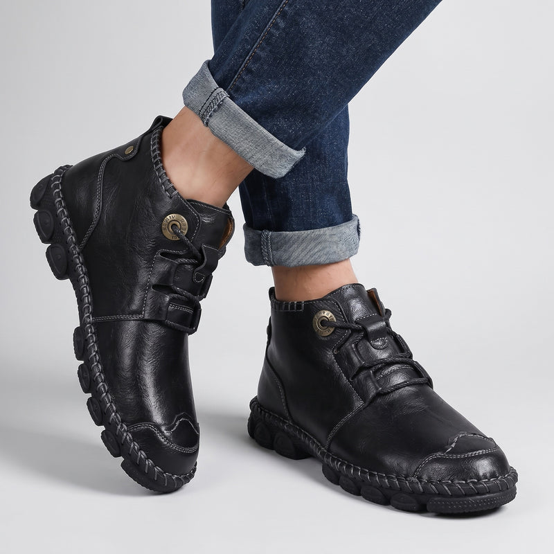 Botas de Cuero Vintage para Hombre