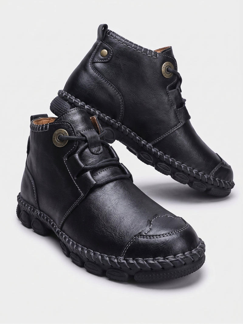 Botas de Cuero Vintage para Hombre