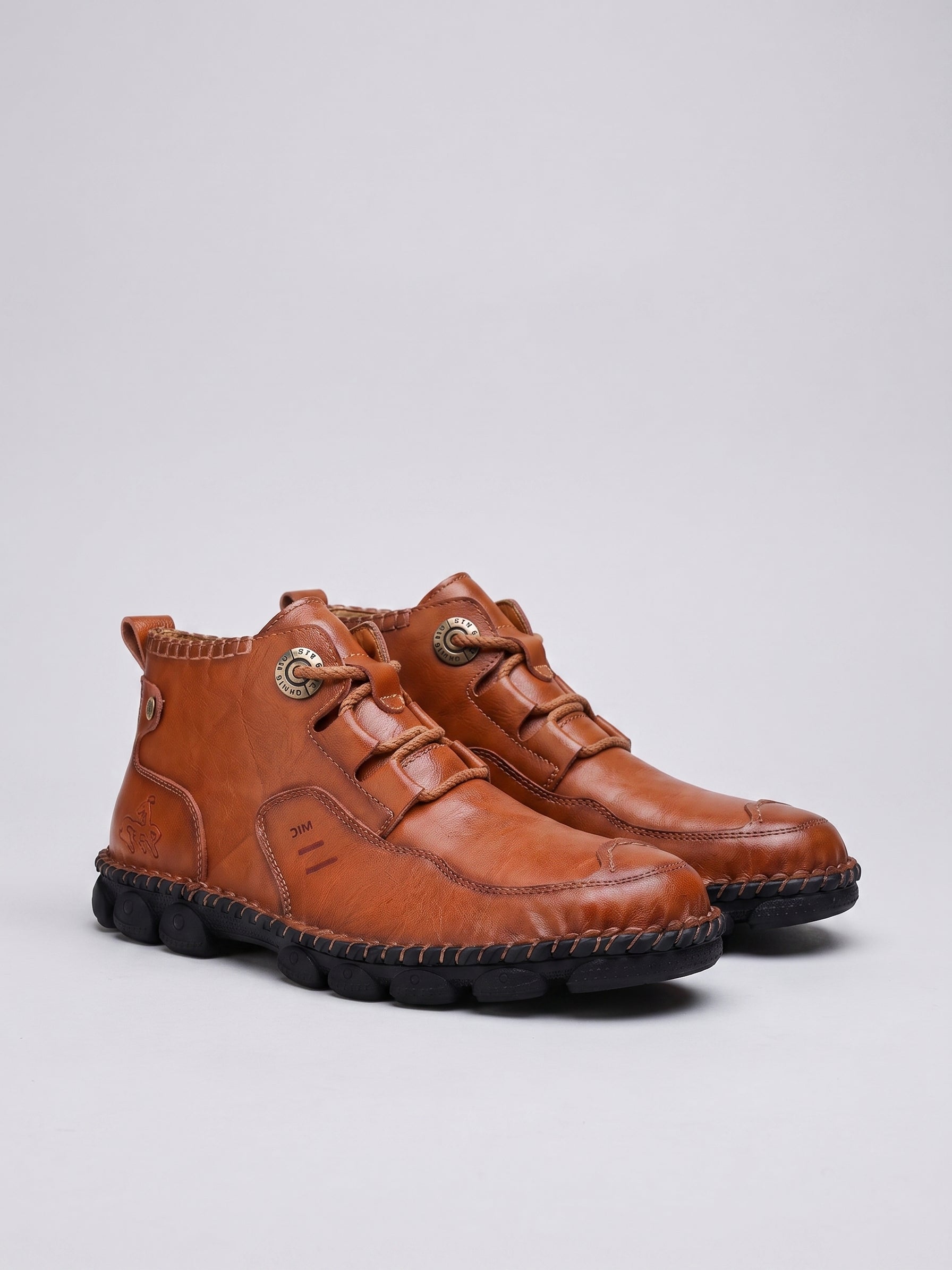 Botas de Cuero Vintage para Hombre
